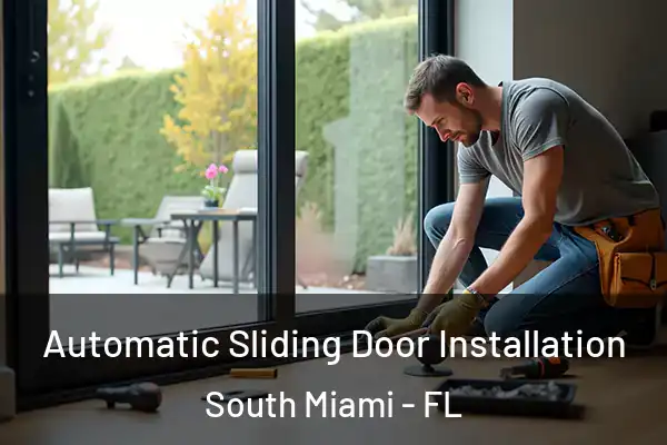 Automatic Sliding Door Installation South Miami - FL