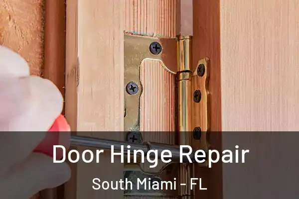 Door Hinge Repair South Miami - FL