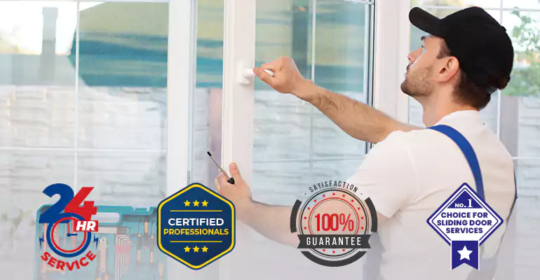 Balcony Glass Door Repair Near Me in South Miami