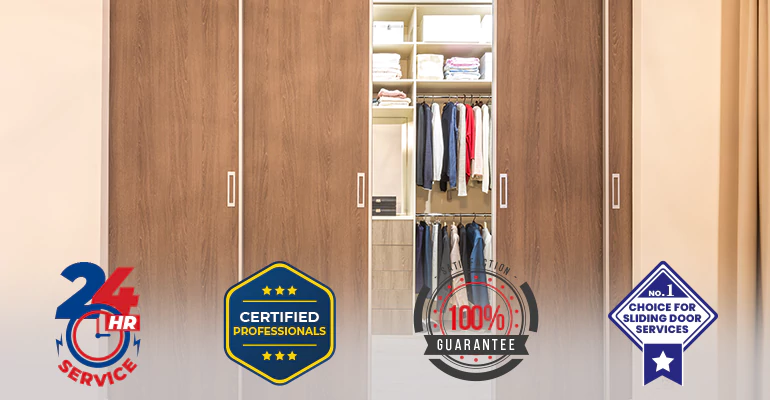 Sliding Closet Door Track & Hardware Installation South Miami