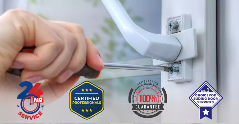 Broken Patio Door Handle Repair in South Miami