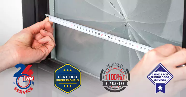 Residential Sliding Door Glass Repair in South Miami