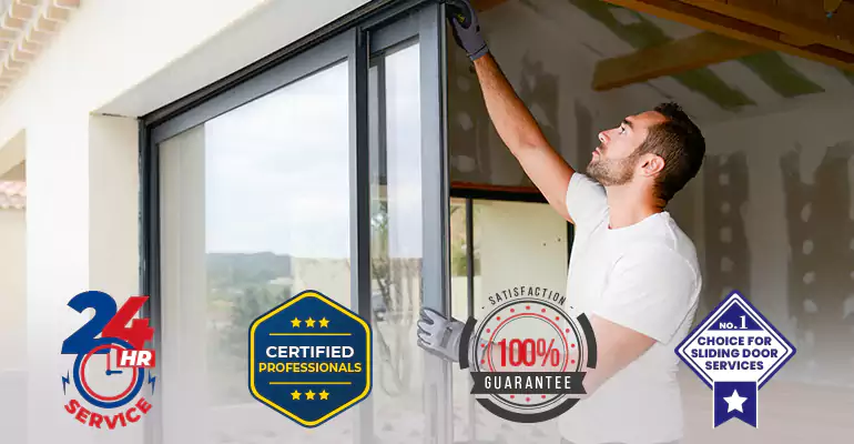 Sliding Glass Door Track Repair Service in South Miami