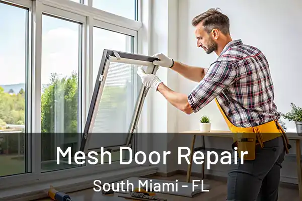 Mesh Door Repair South Miami - FL