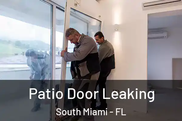 Patio Door Leaking South Miami - FL