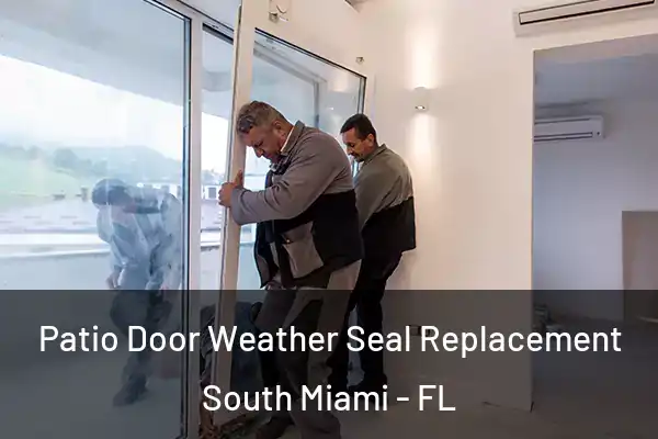 Patio Door Weather Seal Replacement South Miami - FL