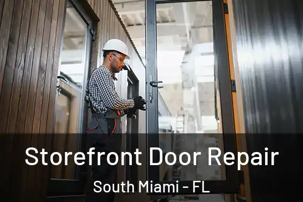 Storefront Door Repair South Miami - FL